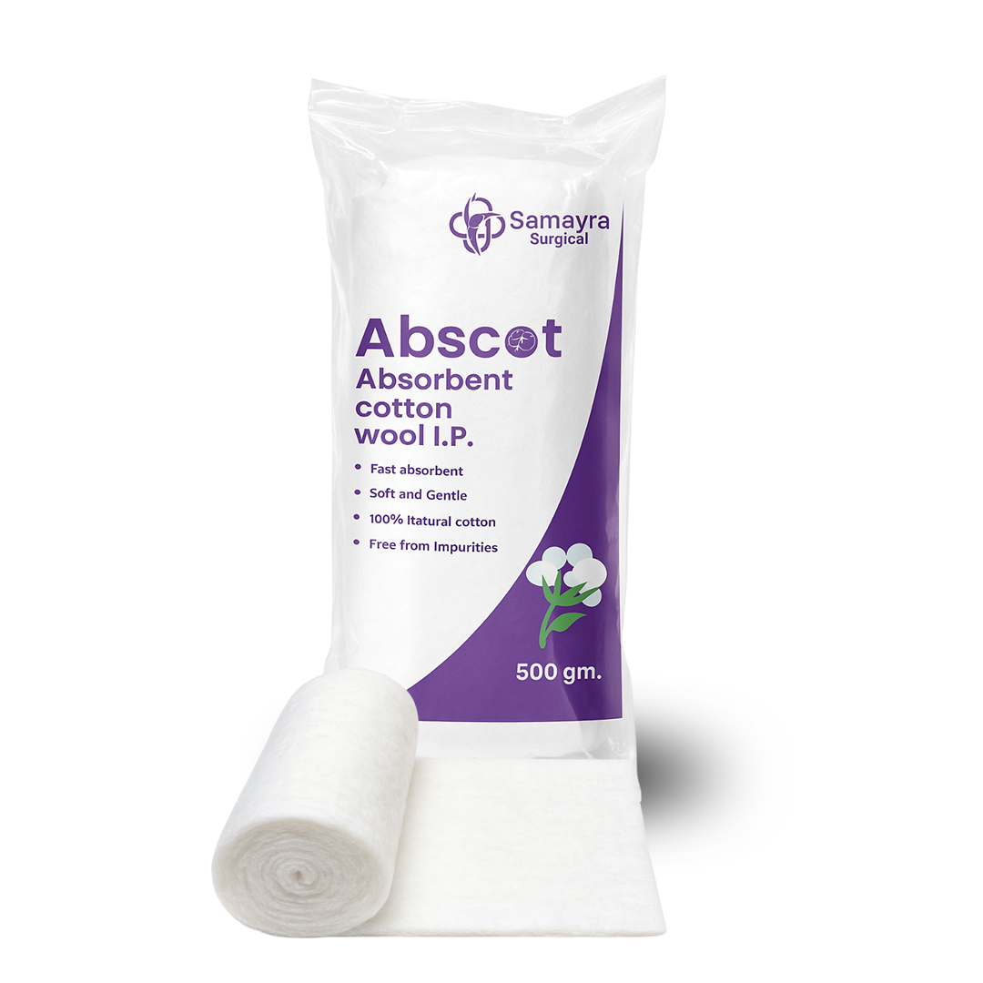 500gm Samayra Abscot Absorbent Cotton Wool