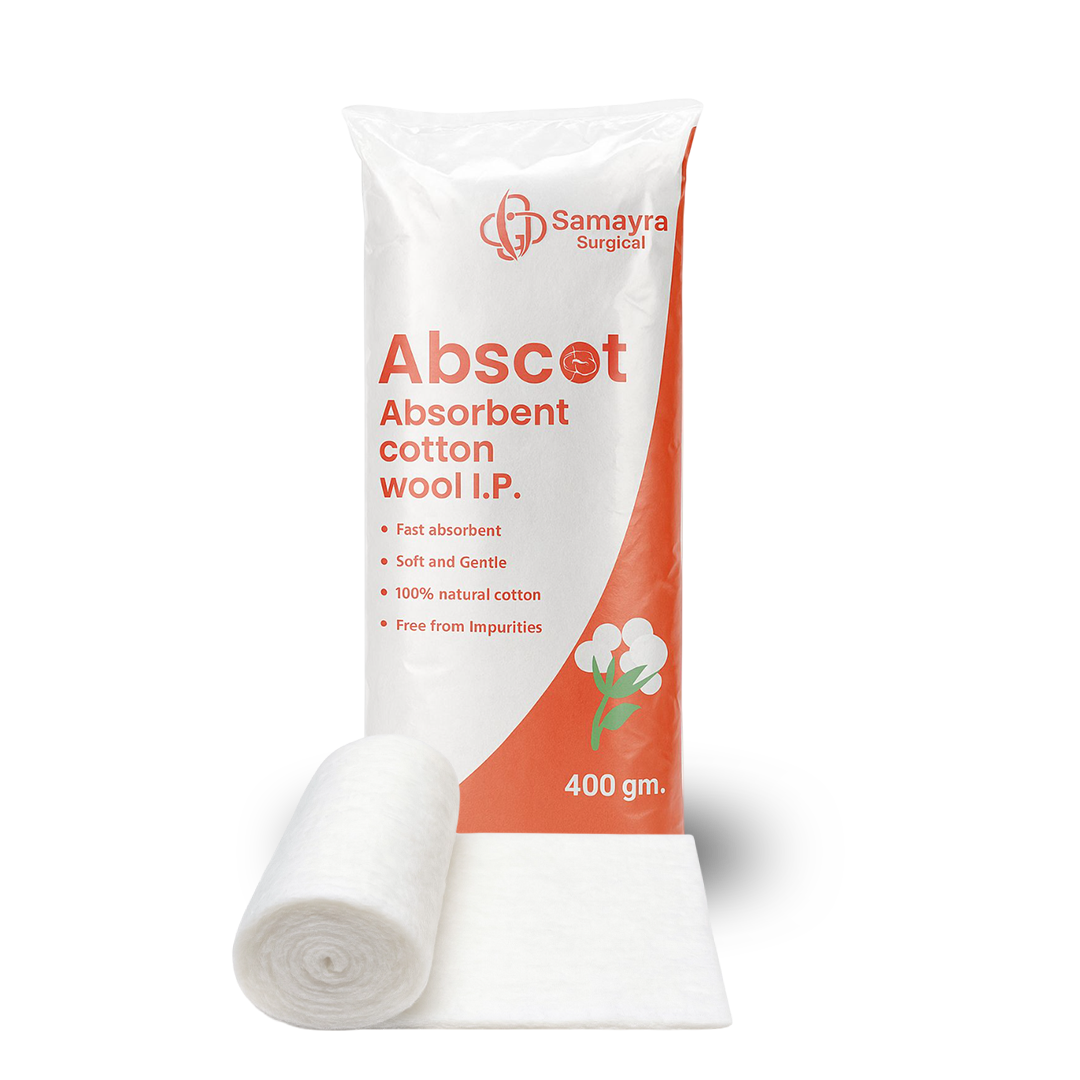 400gm Samayra Abscot Absorbent Cotton Wool